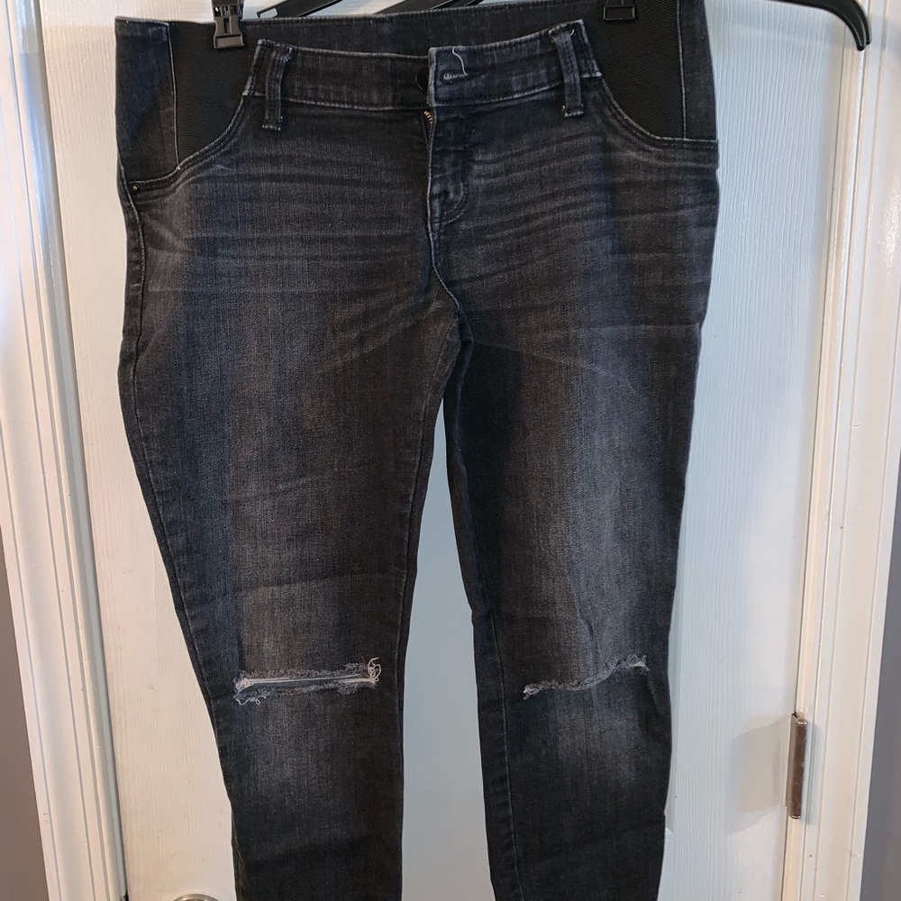 Isabel @ Target destroyed crop jeans